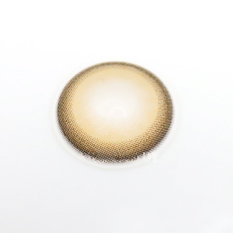 Uniieye Caramel Pudding Colored Contact Lenses | 1 Year